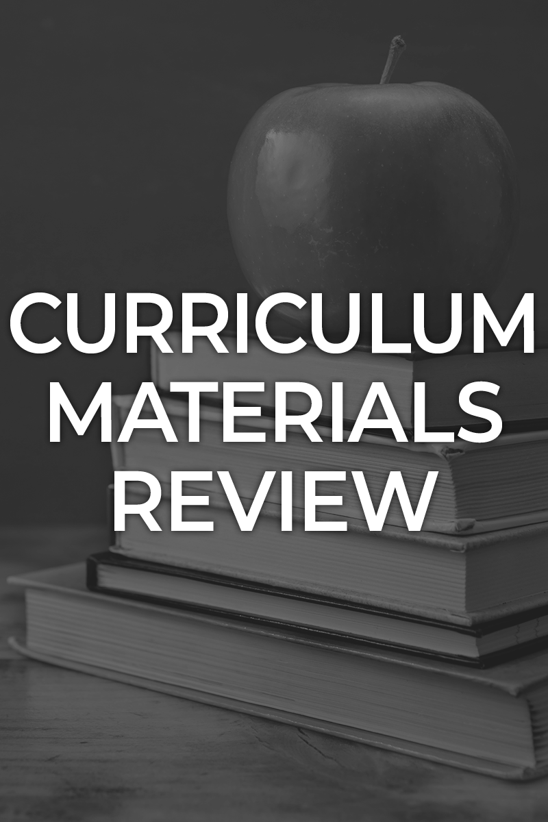 Curriculum Materials Review