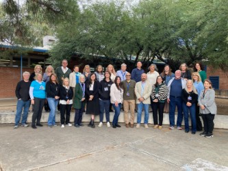 TUSD school psychologists pose for a group photo